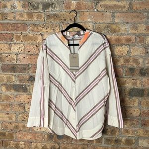 Devotion twins striped swing top size S, never been worn